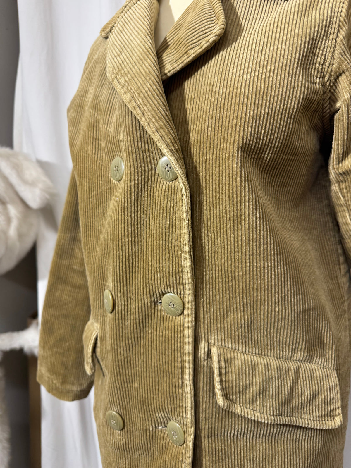 Veste en velours côtelé
