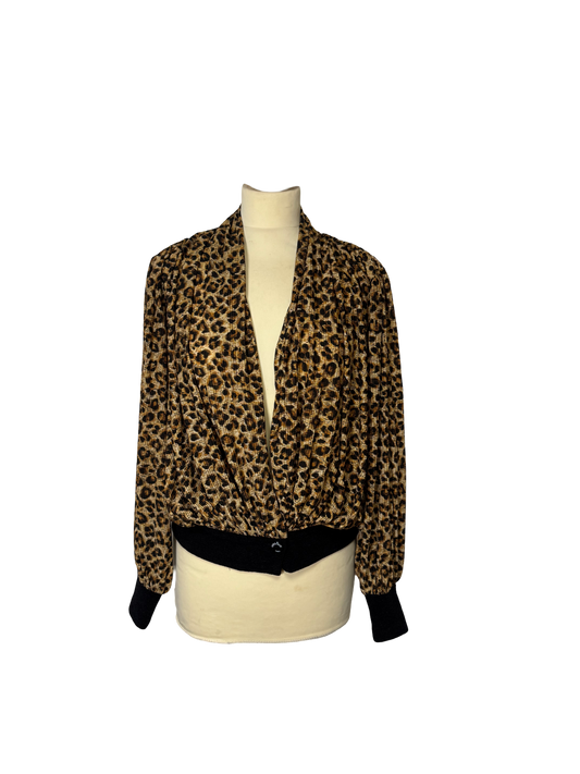 Blouse léopard