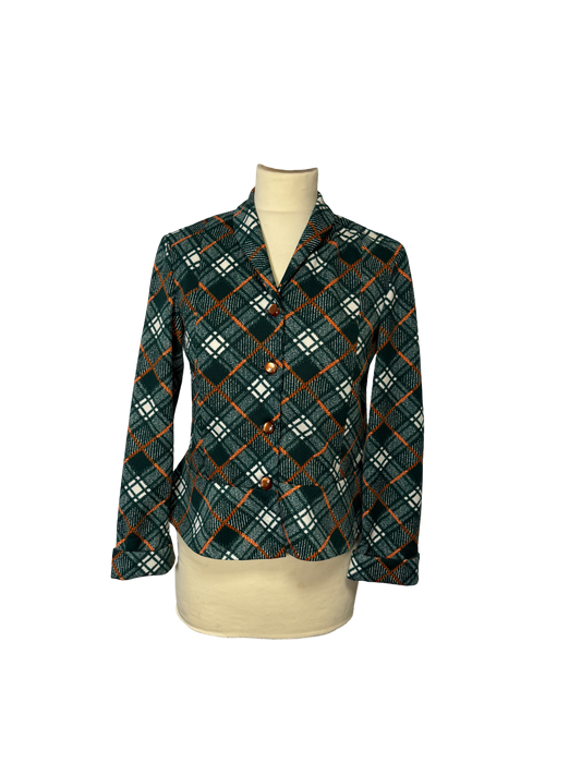 Veste à carreaux