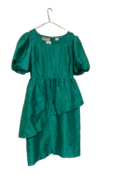 Robe verte 80s