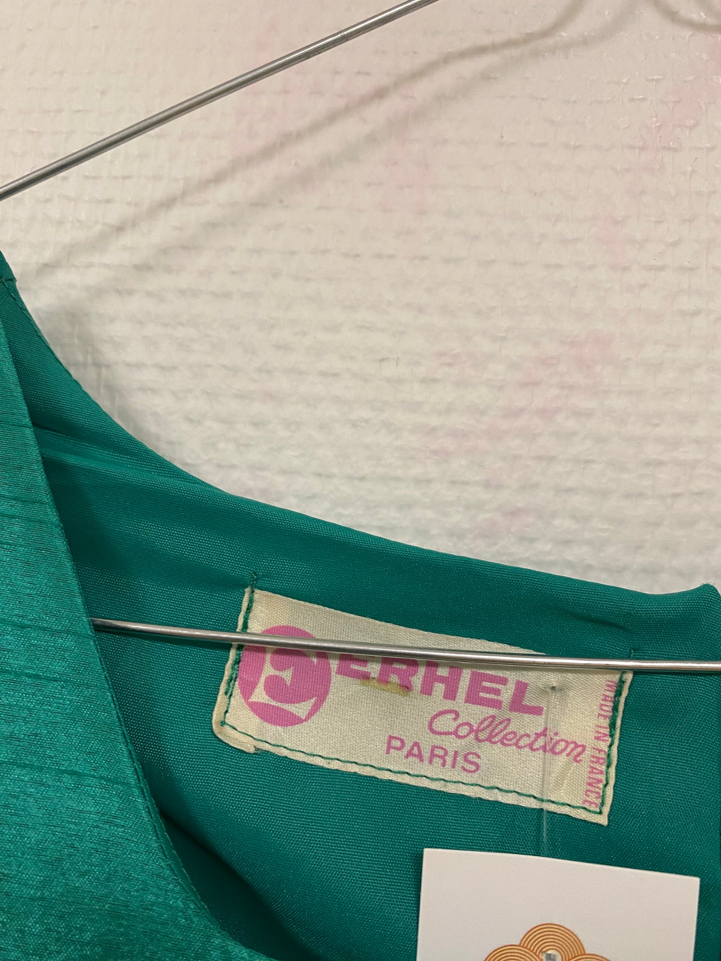 Robe verte 80s