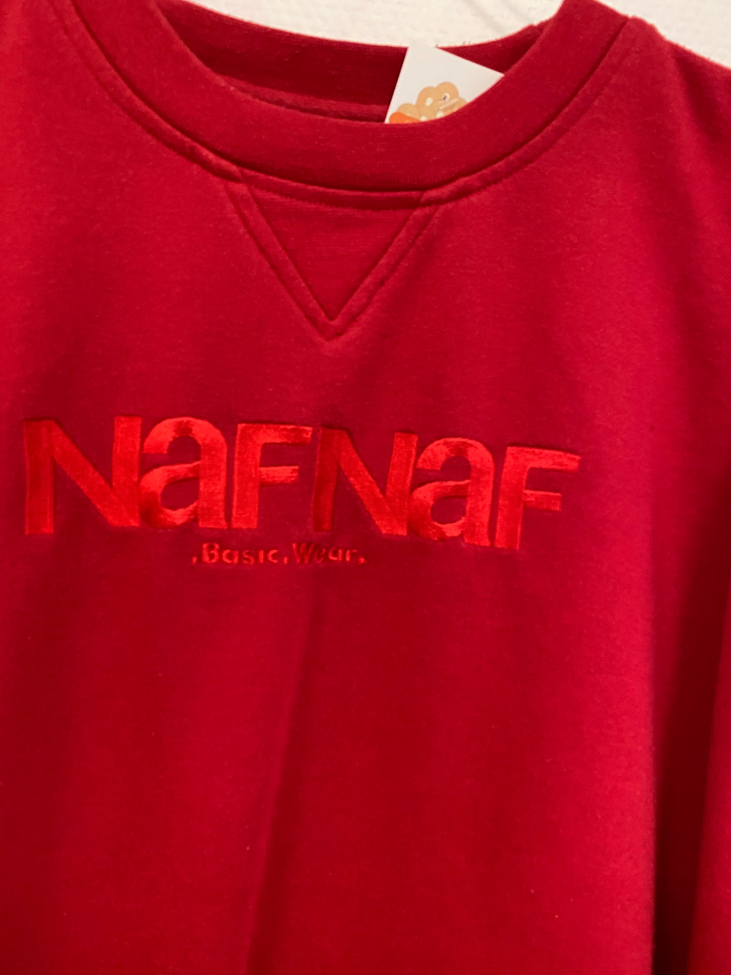 Sweat Naf Naf rouge