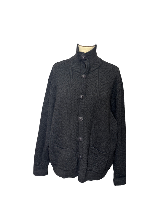 Gilet en laine gris