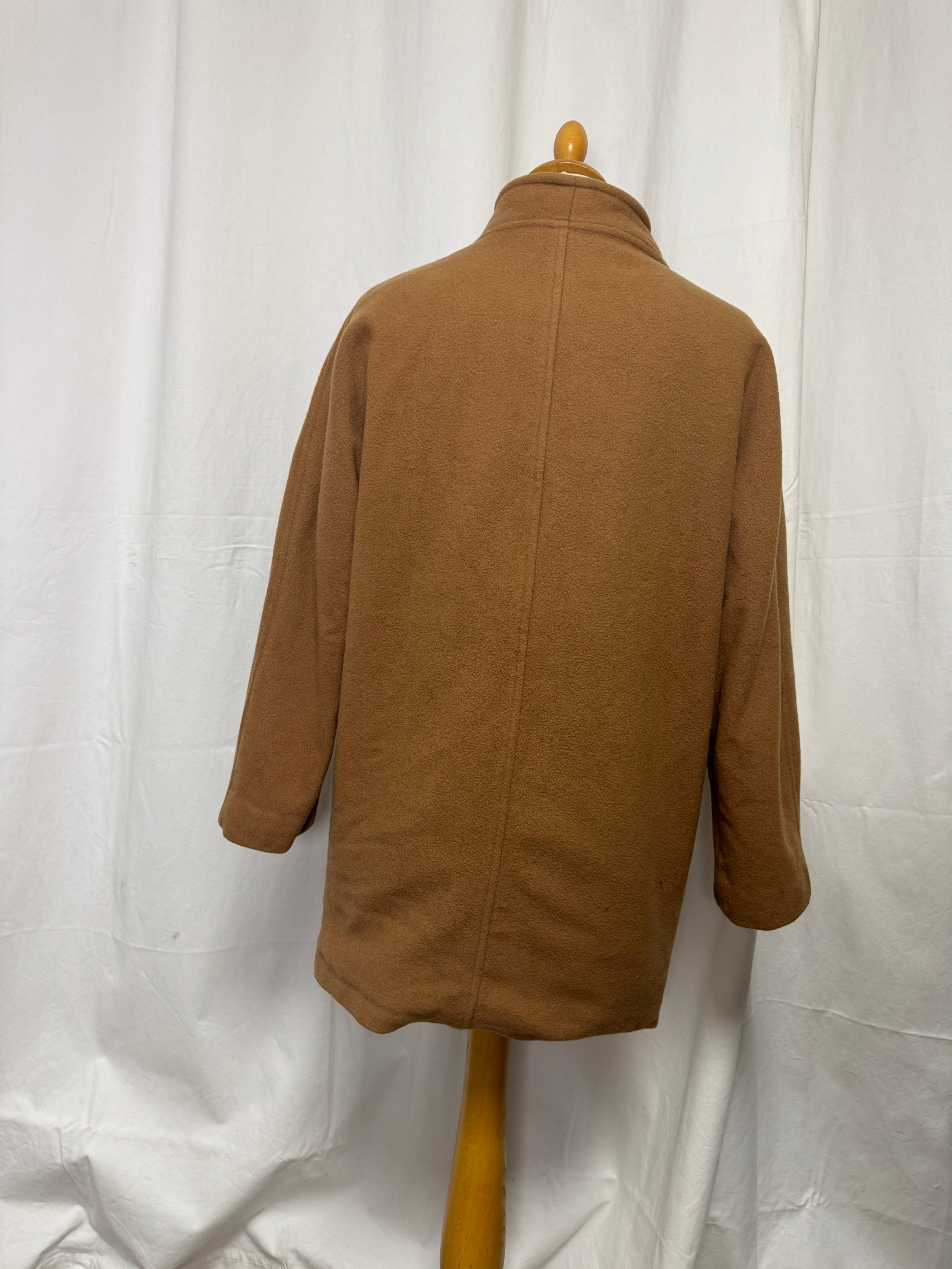 Manteau court marron