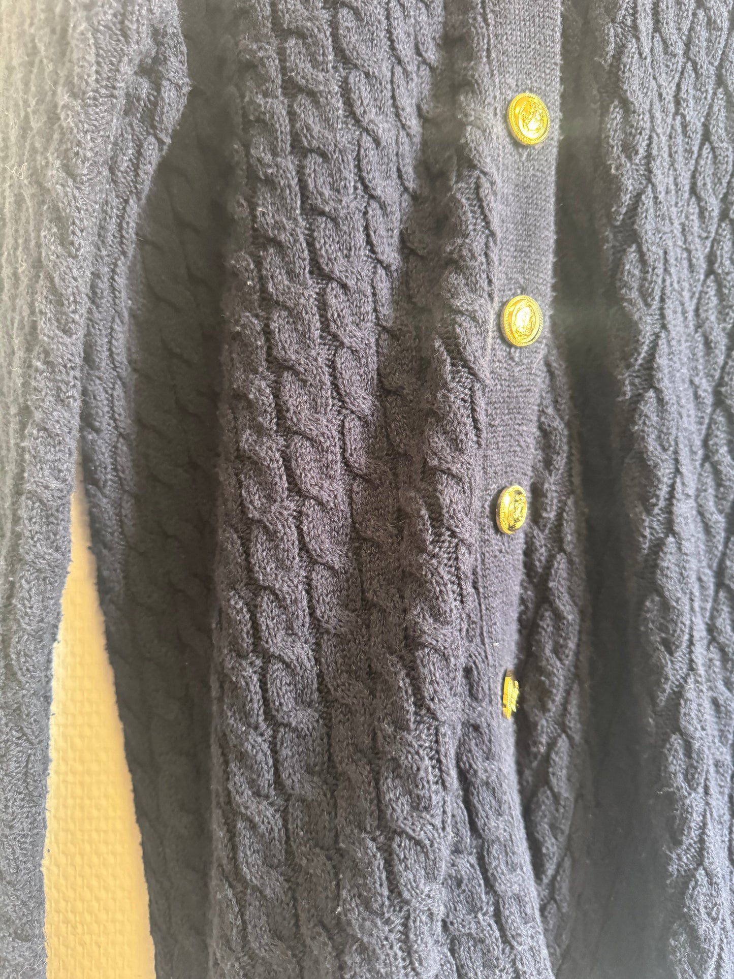 Cardigan bleu marine