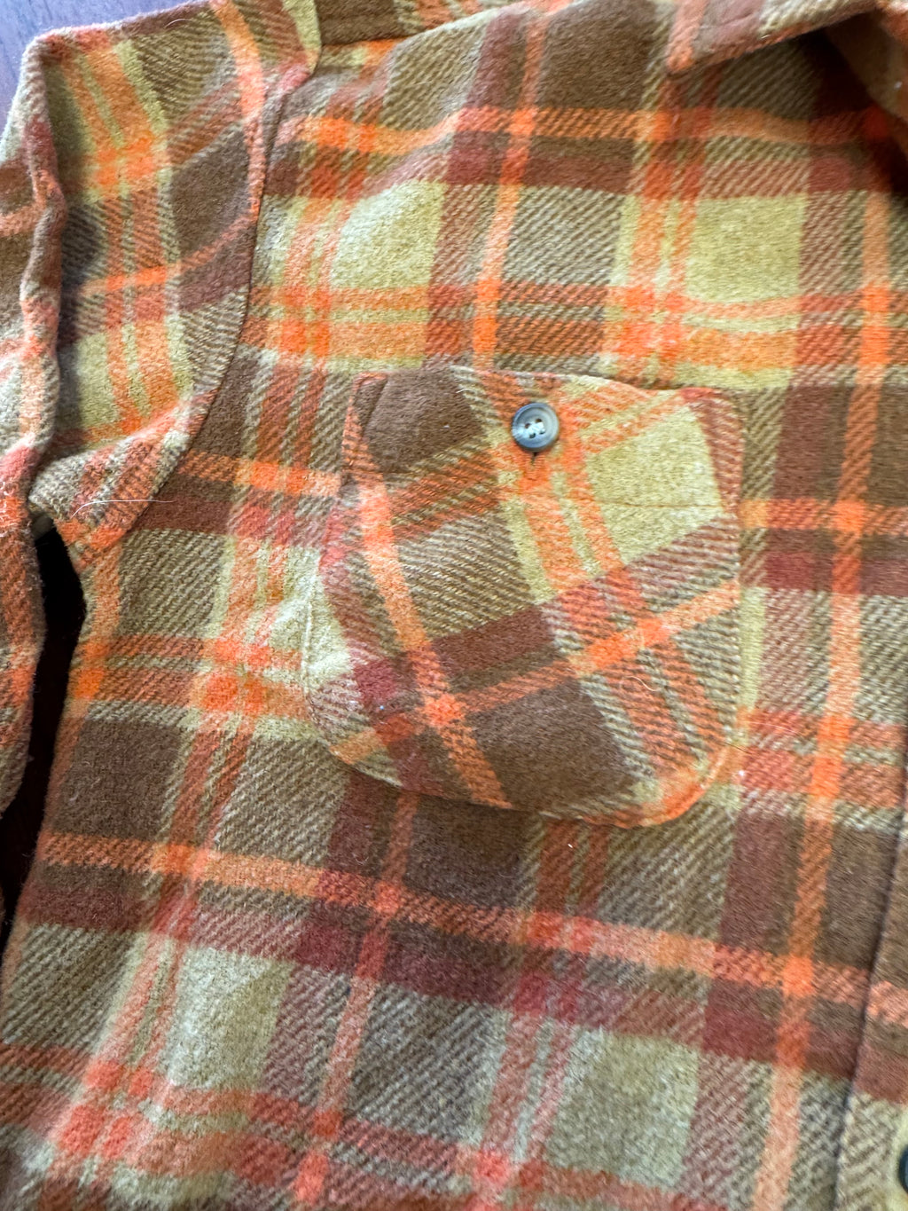 Chemise flanelle 70s
