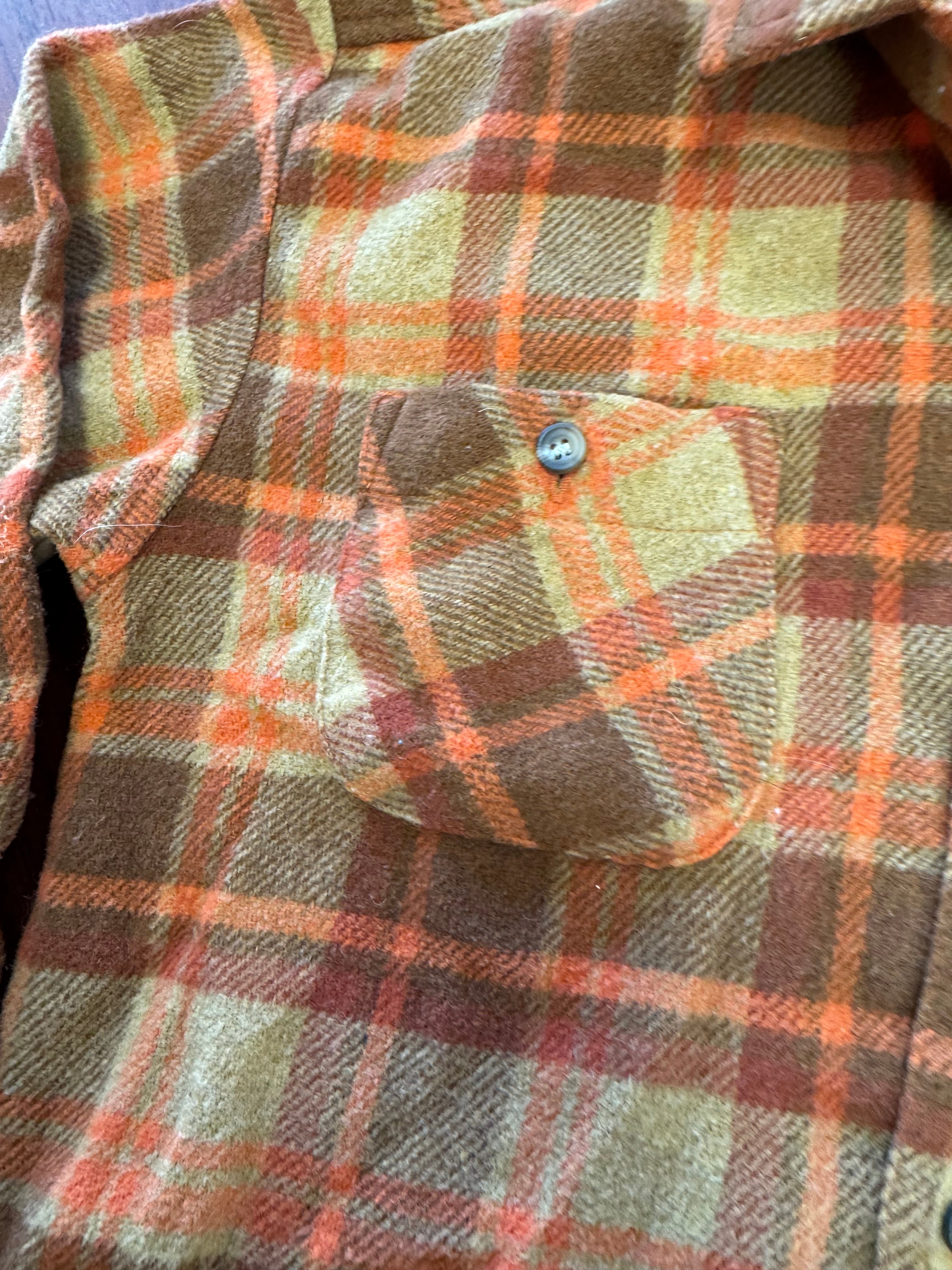 Chemise flanelle 70s