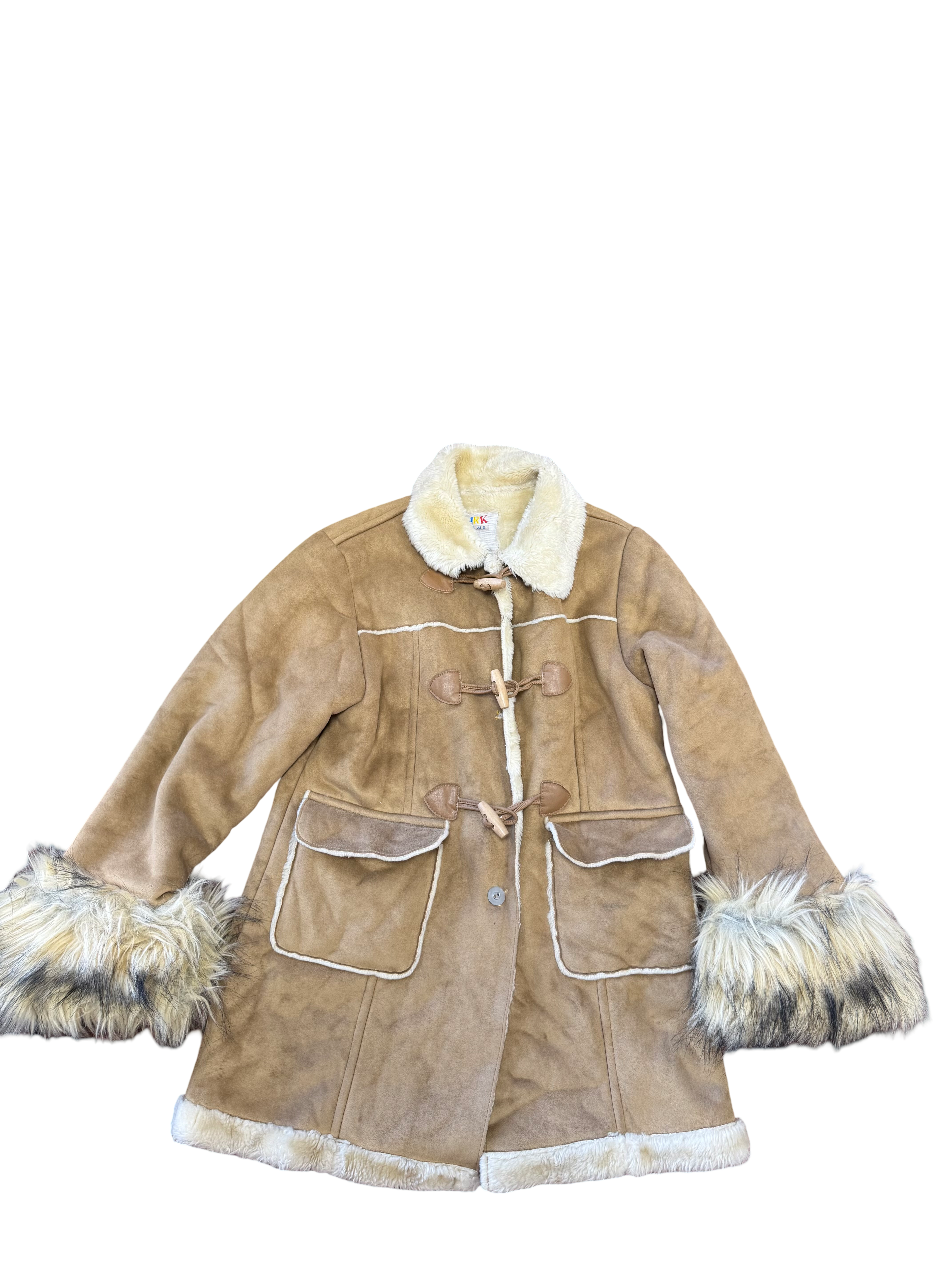 Veste en fausse fourrure