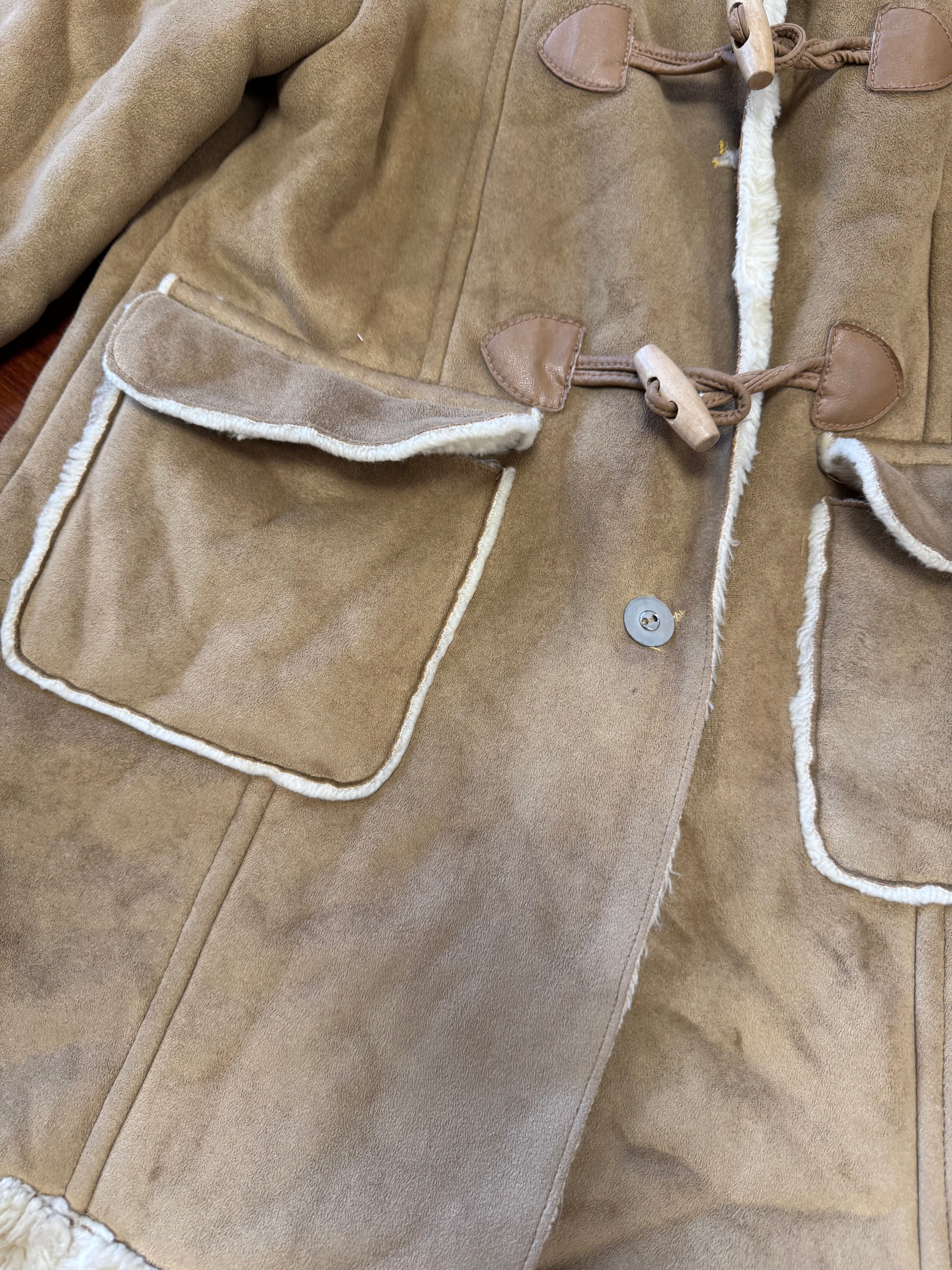 Veste en fausse fourrure