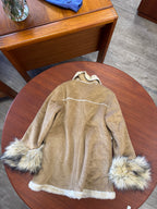 Veste en fausse fourrure