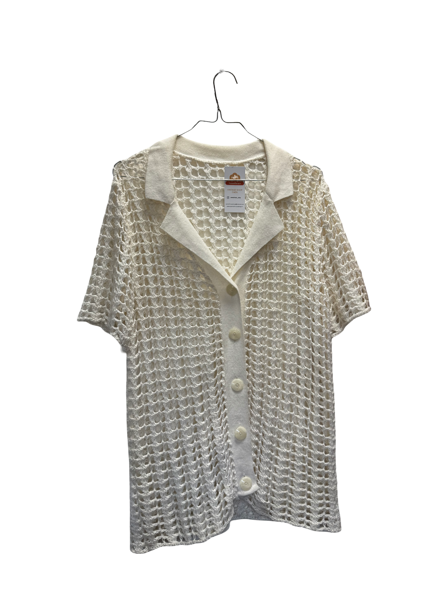 Gilet ajouré