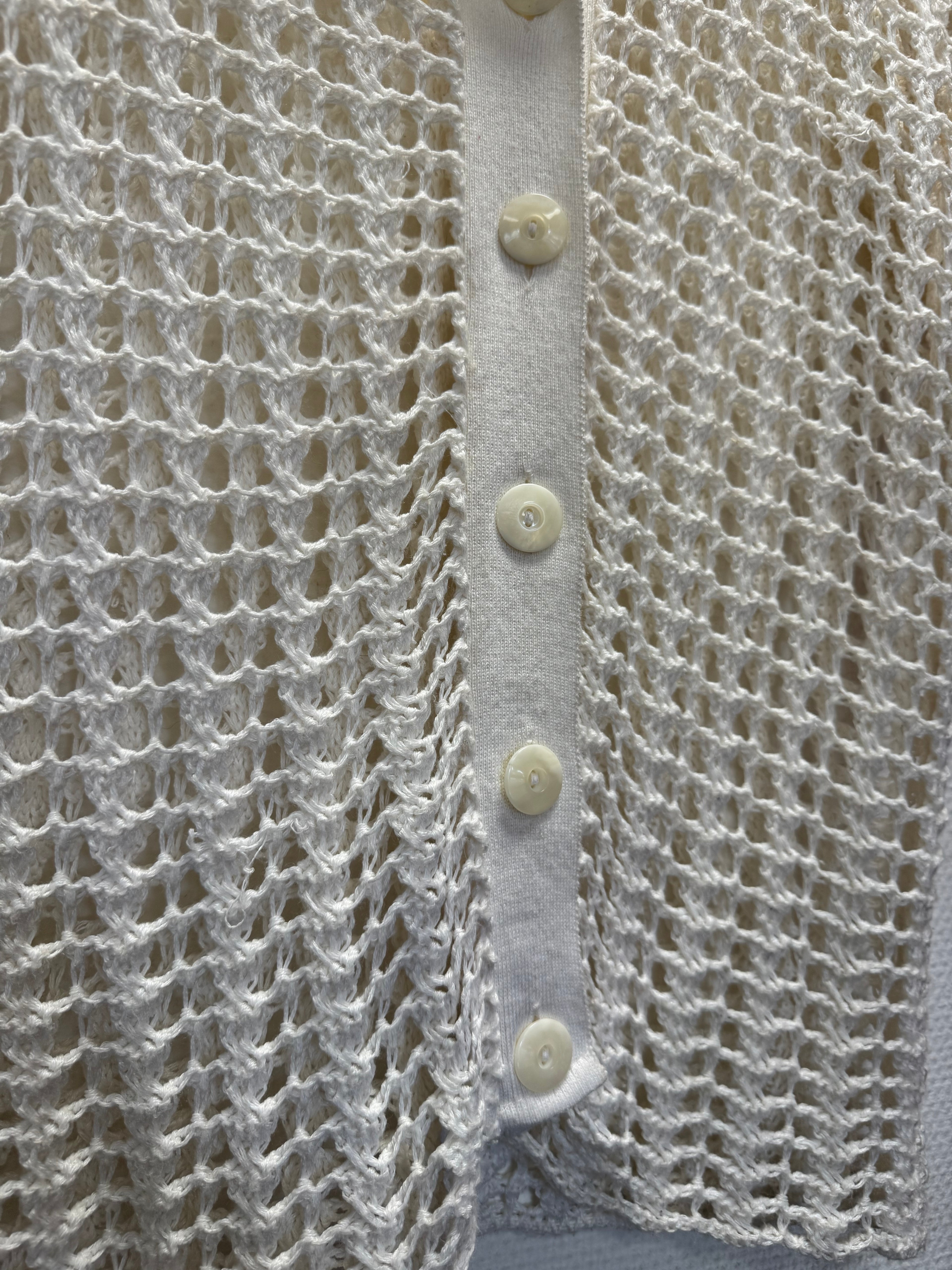Gilet ajouré