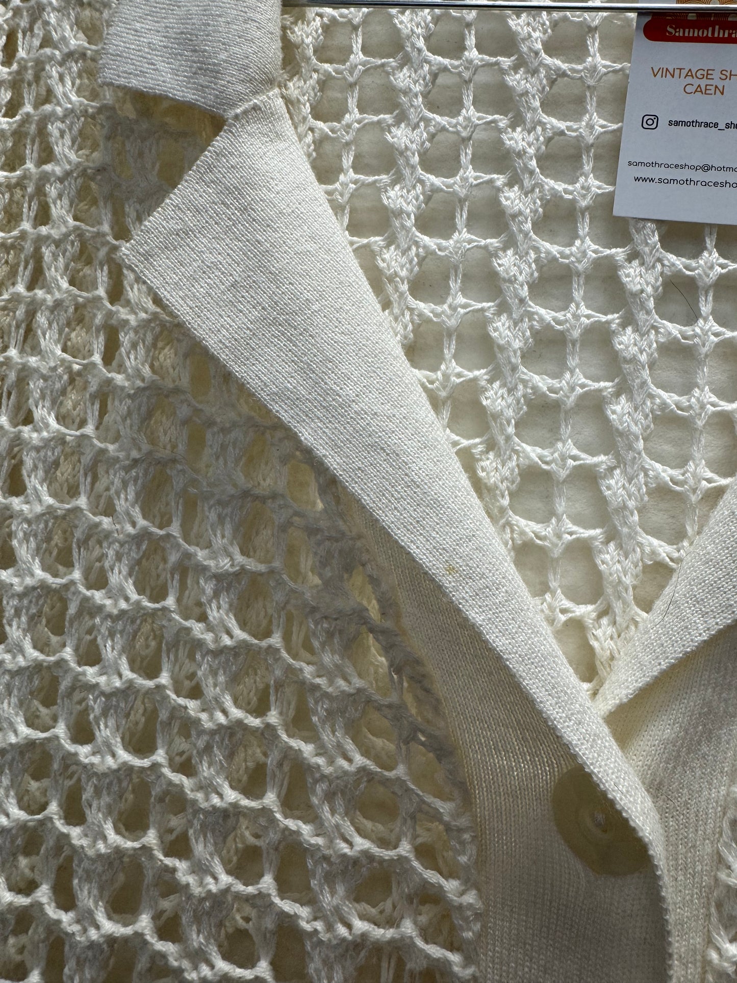 Gilet ajouré