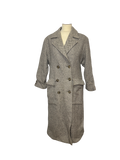 Manteau chevron laine et cachemire