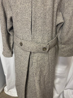 Manteau chevron laine et cachemire