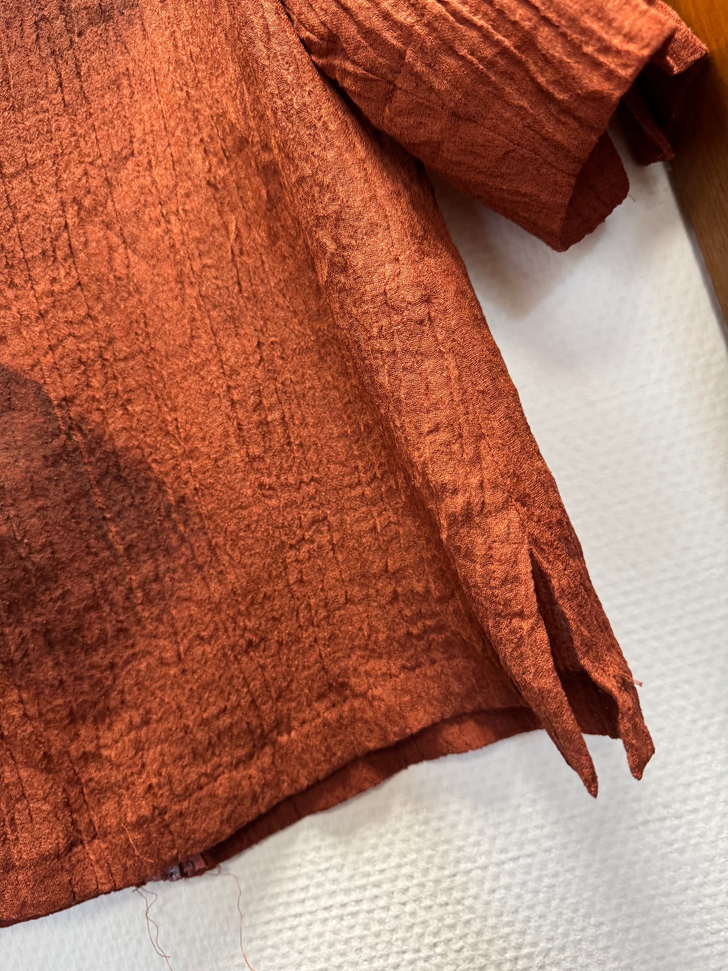 Blouse marron