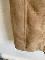 Manteau en peau lainée 70s