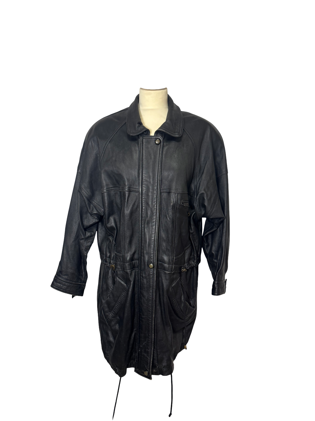 Veste en cuir 80s