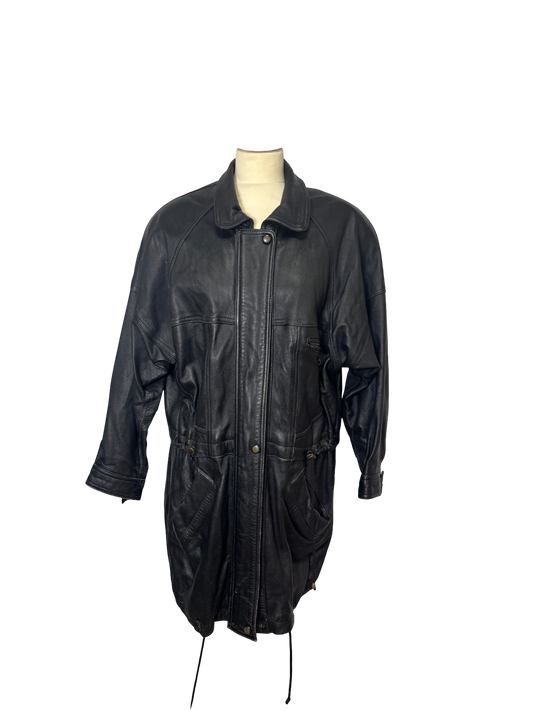 Veste en cuir 80s