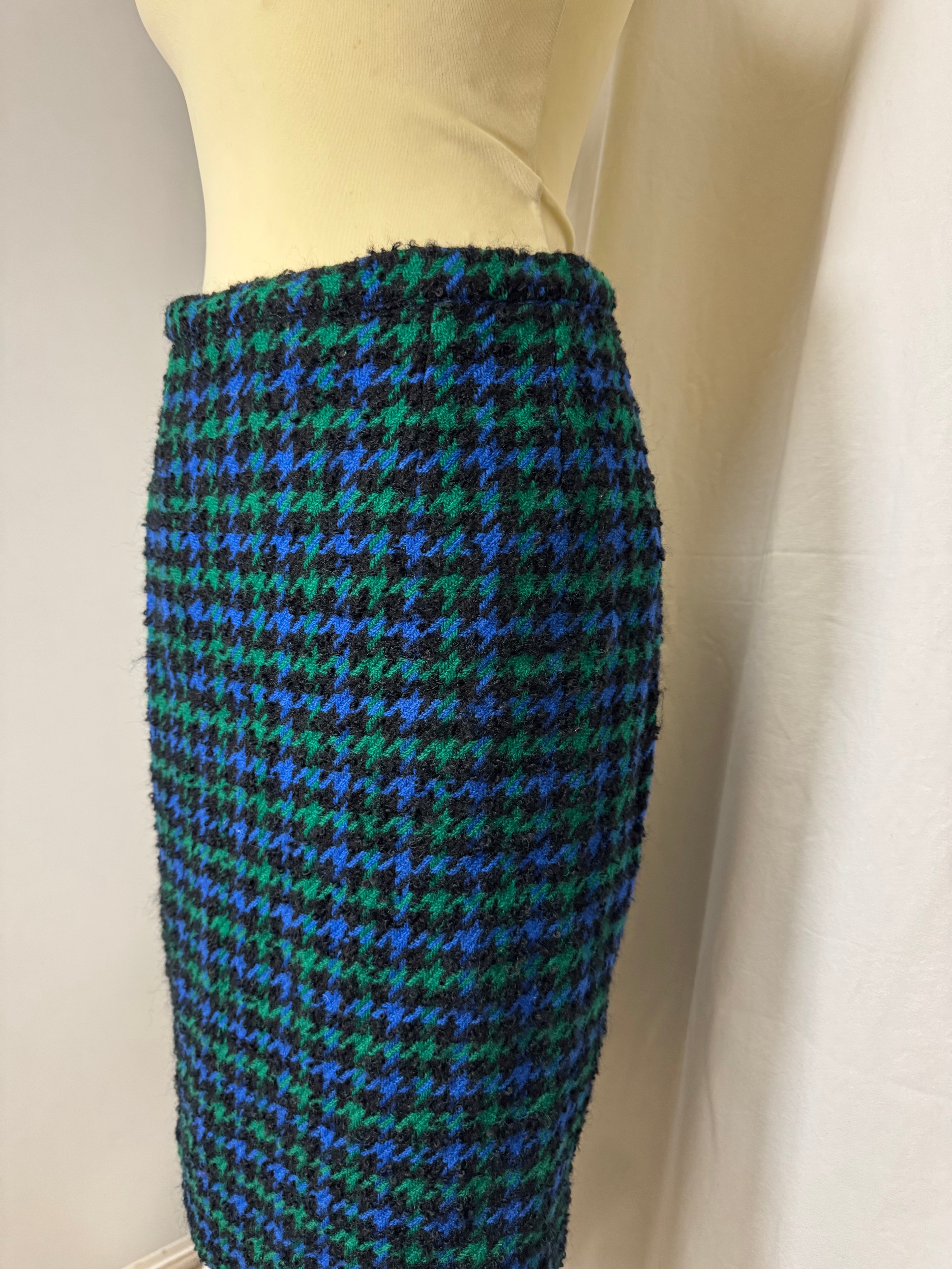 Jupe pied de poule Guy Laroche