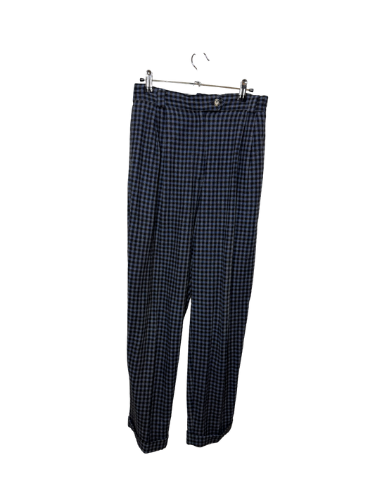 Pantalon à carreaux 80s