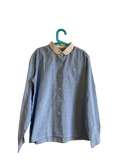 Chemise uni bleu