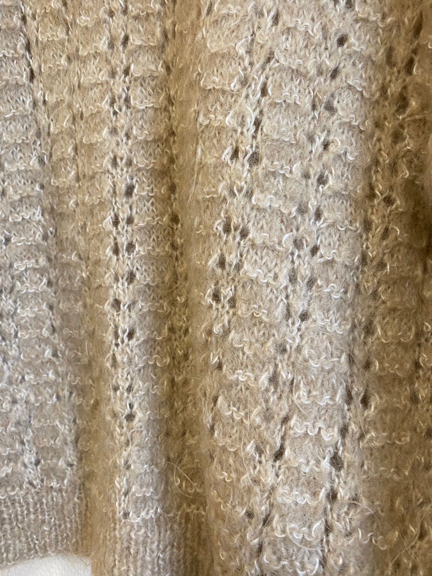 Pull ajourée 70s