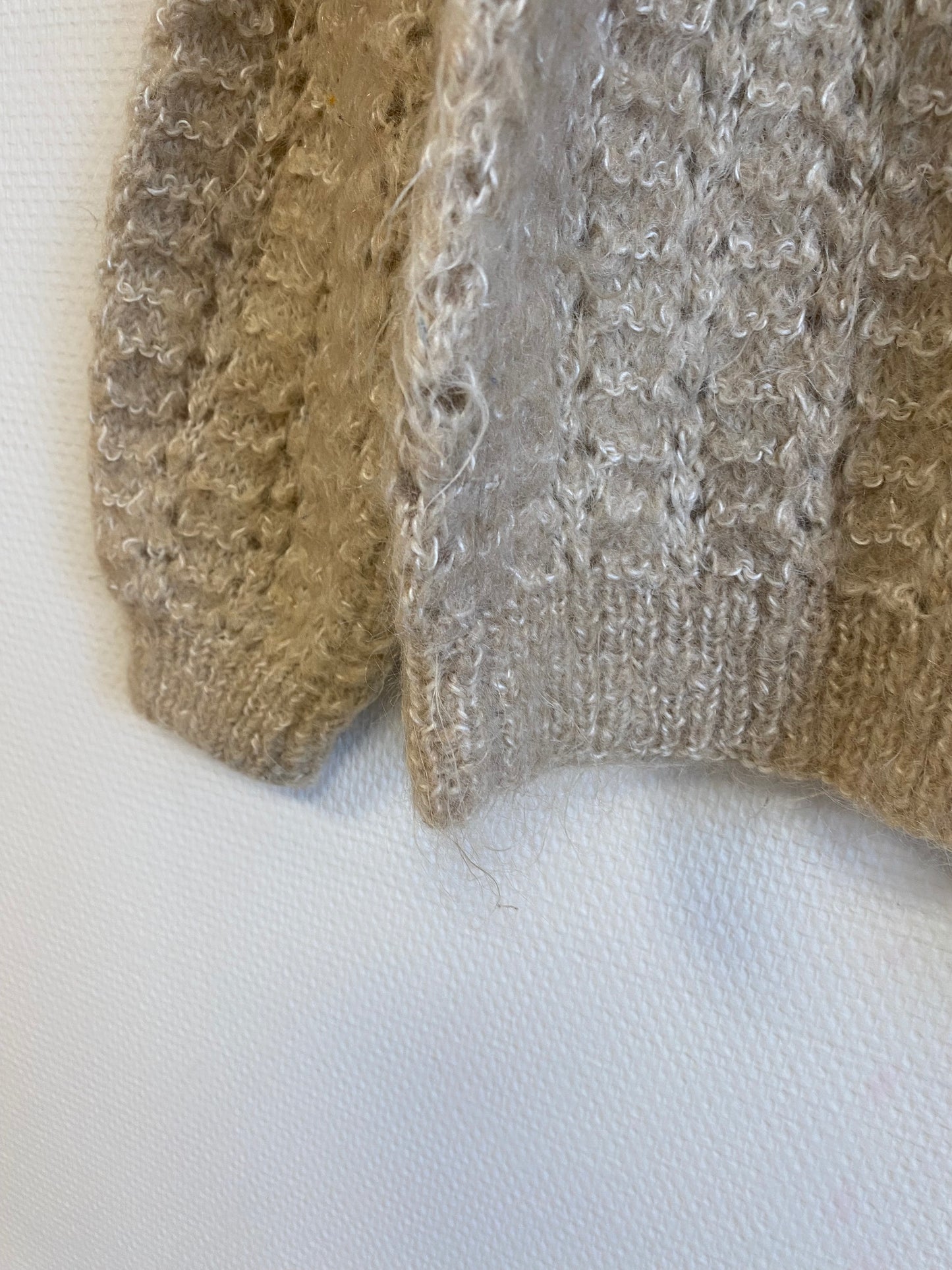 Pull ajourée 70s