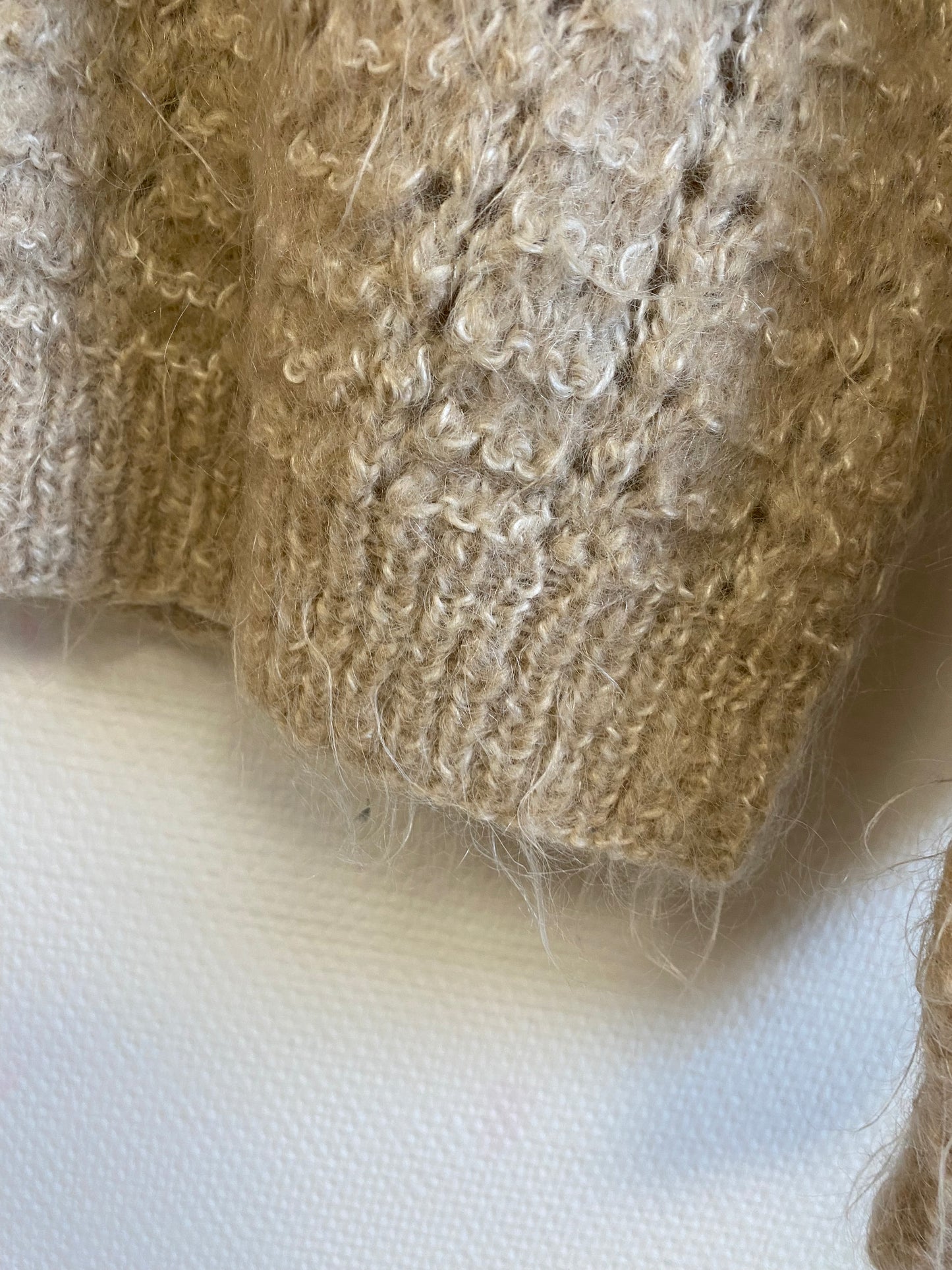 Pull ajourée 70s