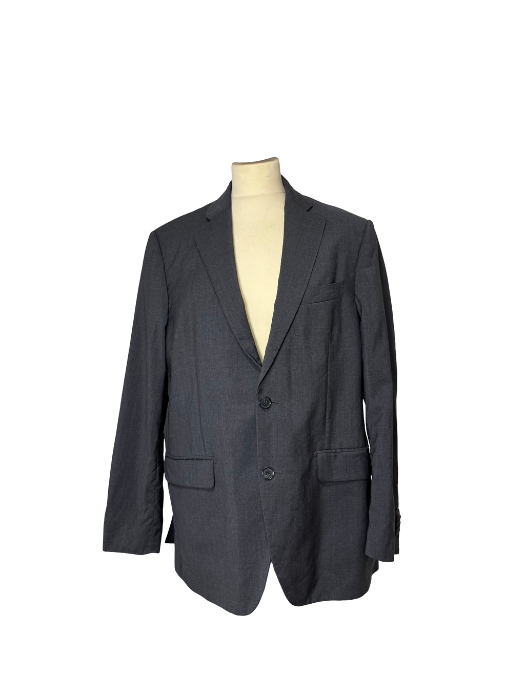 Blazer en laine gris
