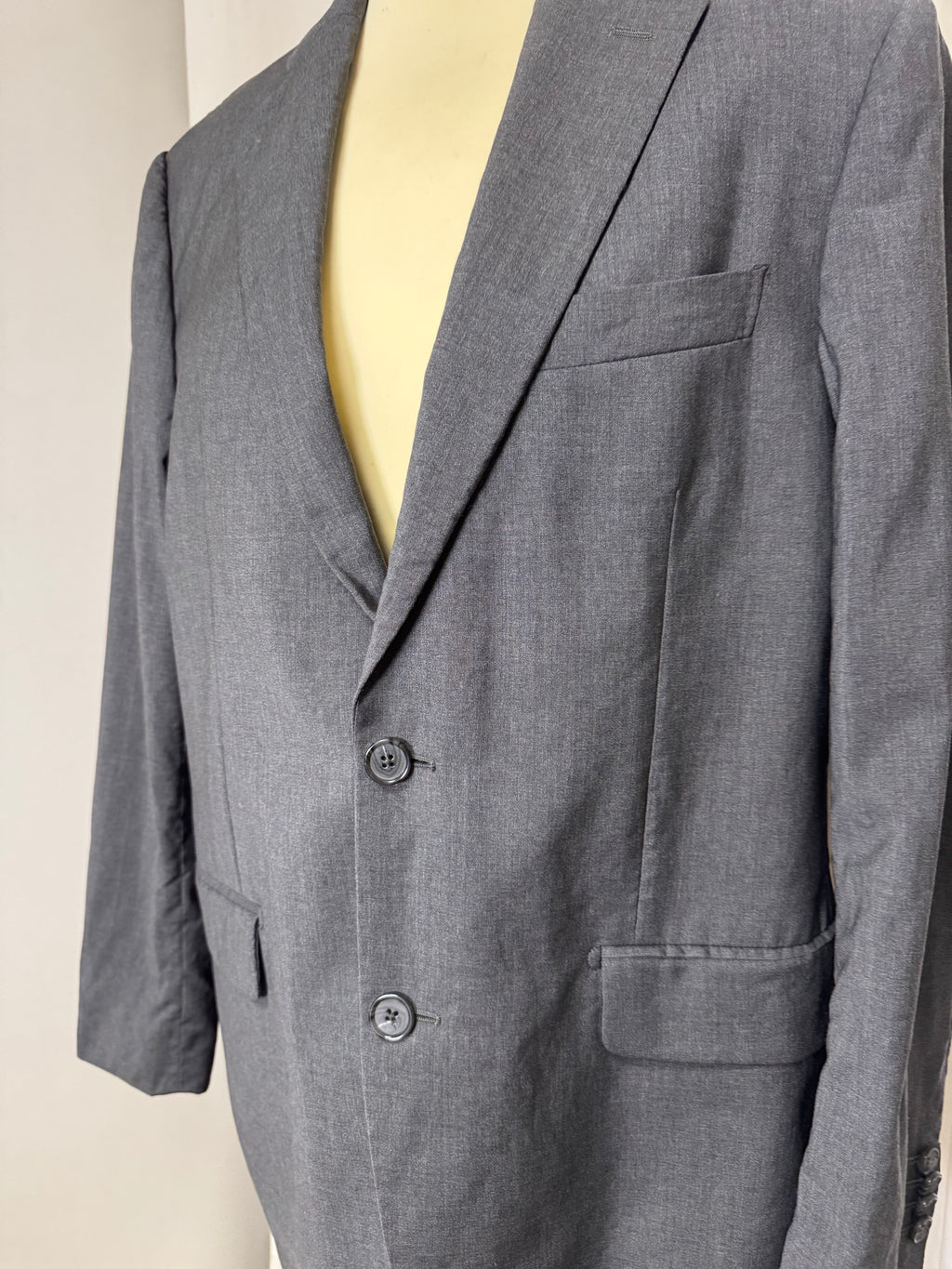 Blazer en laine gris