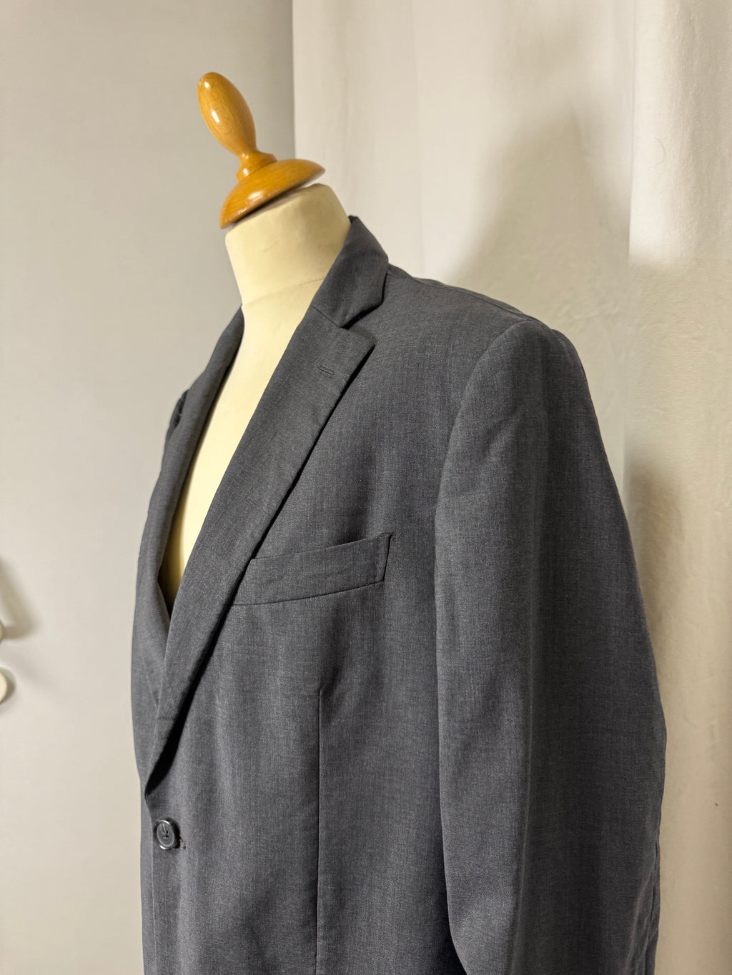 Blazer en laine gris