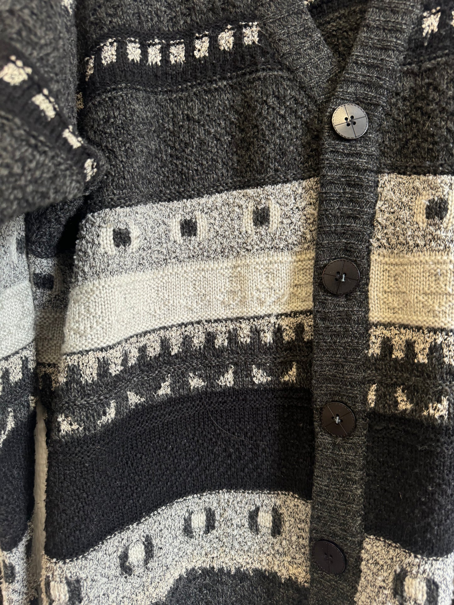 Cardigan à motifs