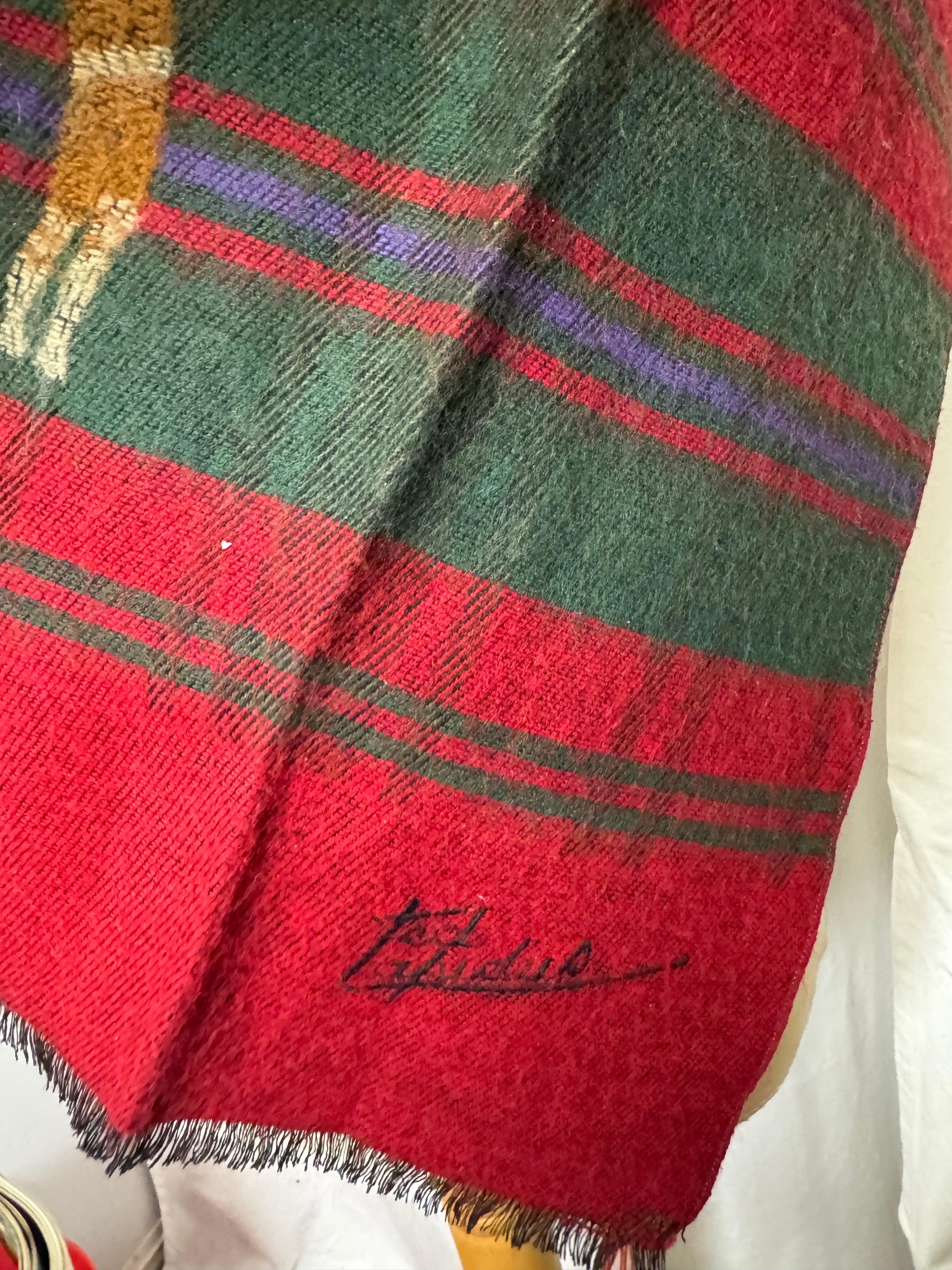 Écharpe écossaise Ted Lapidus