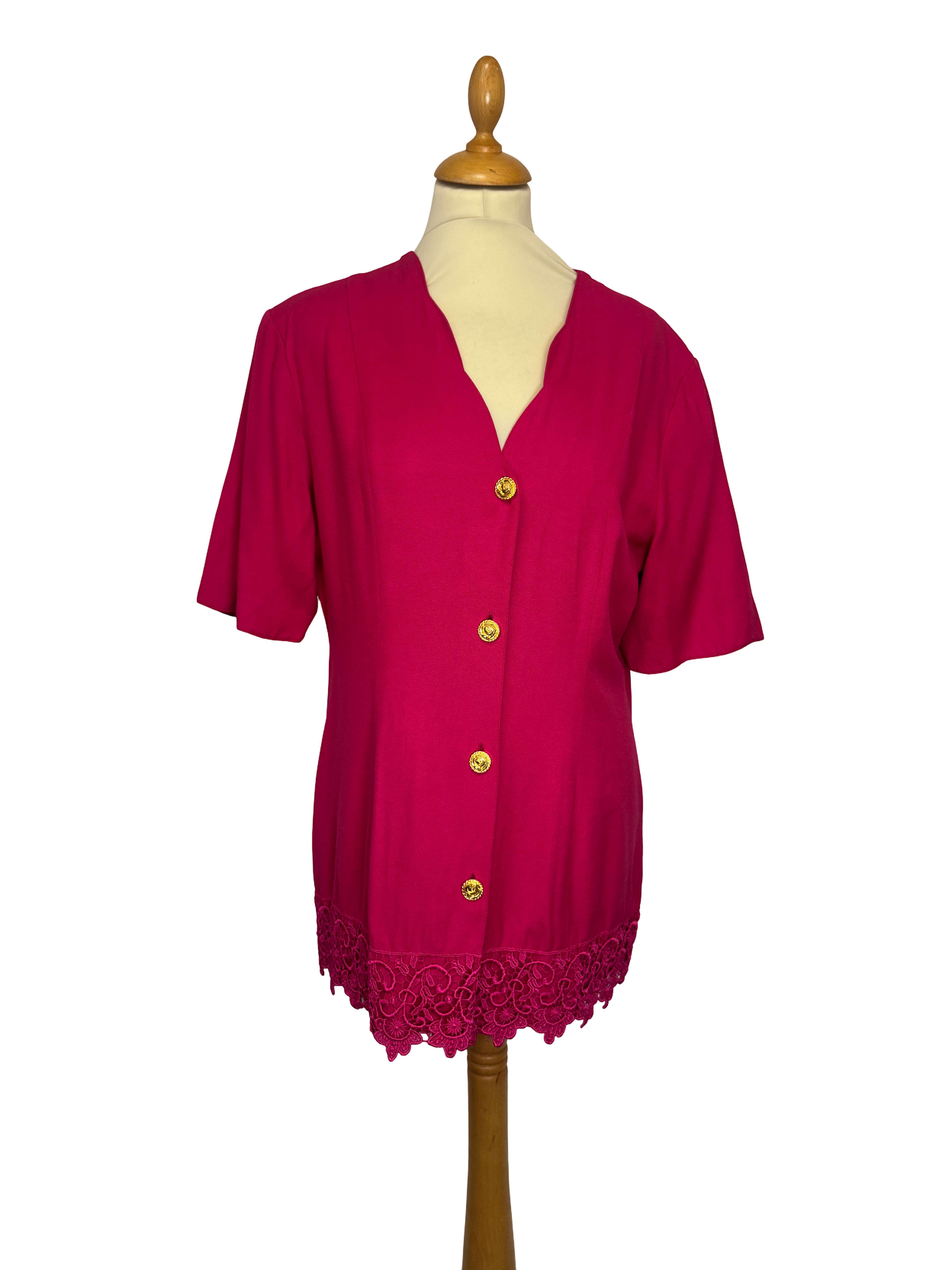 Chemise rose