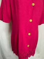 Chemise rose
