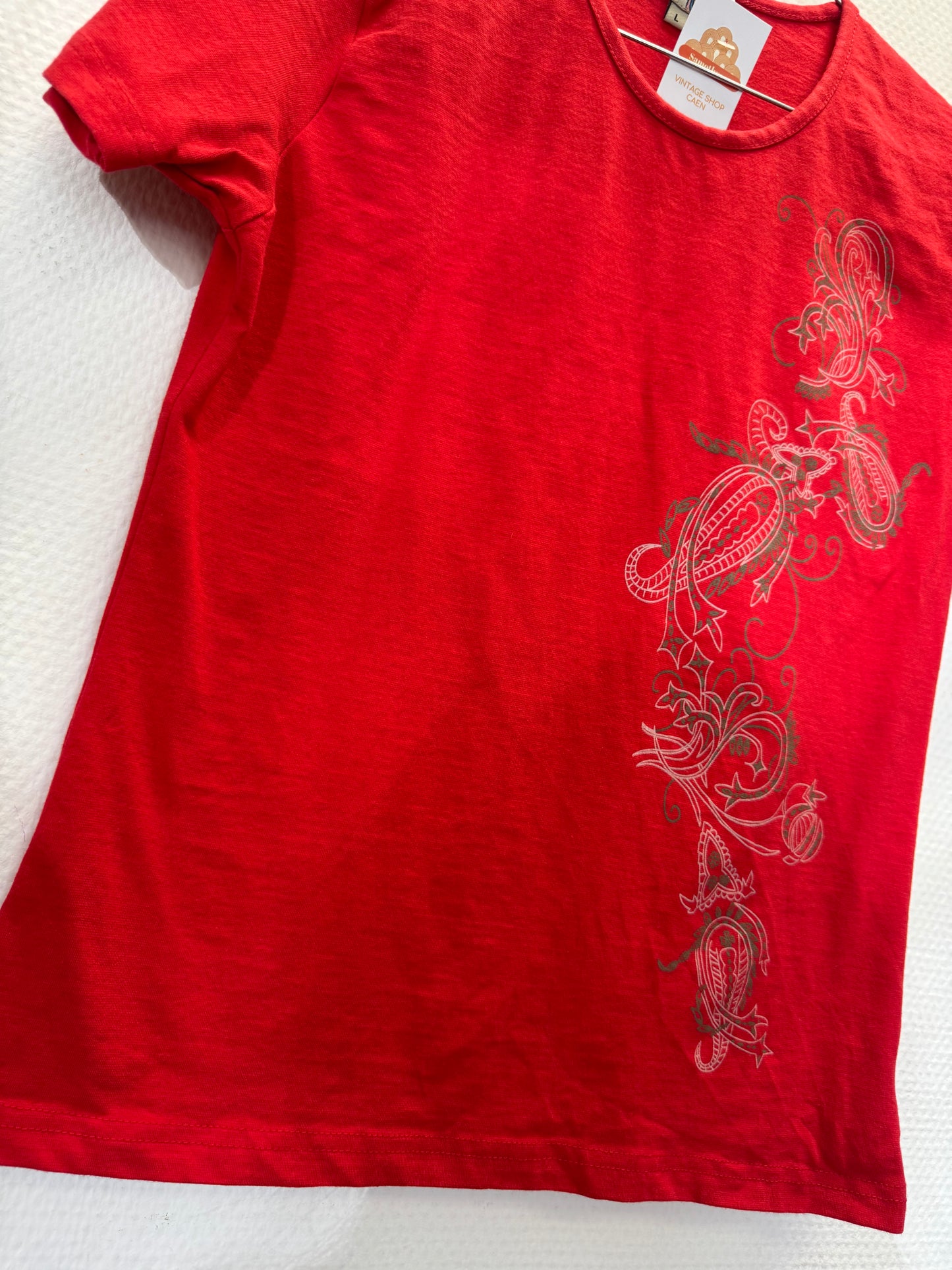 T-shirt à motifs