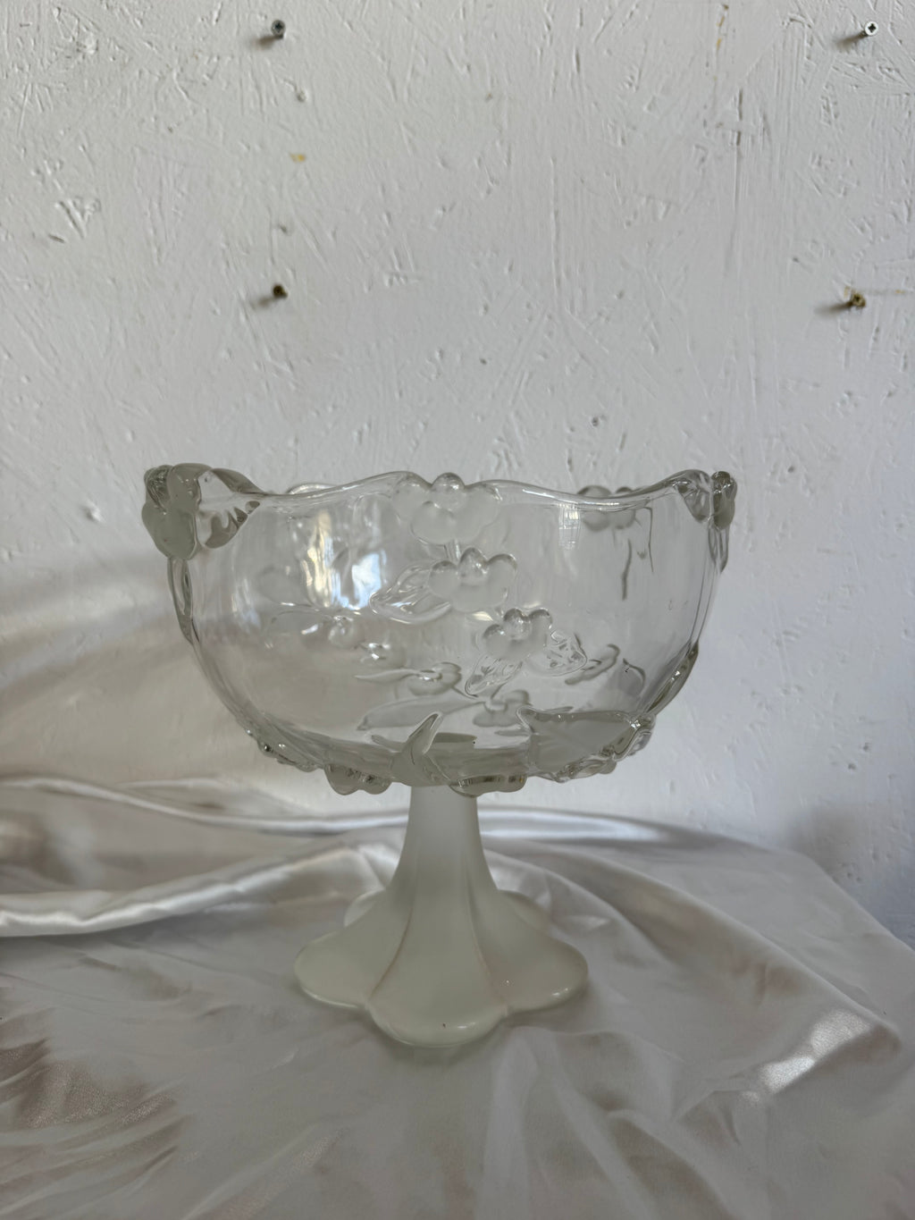 Compotier en cristal