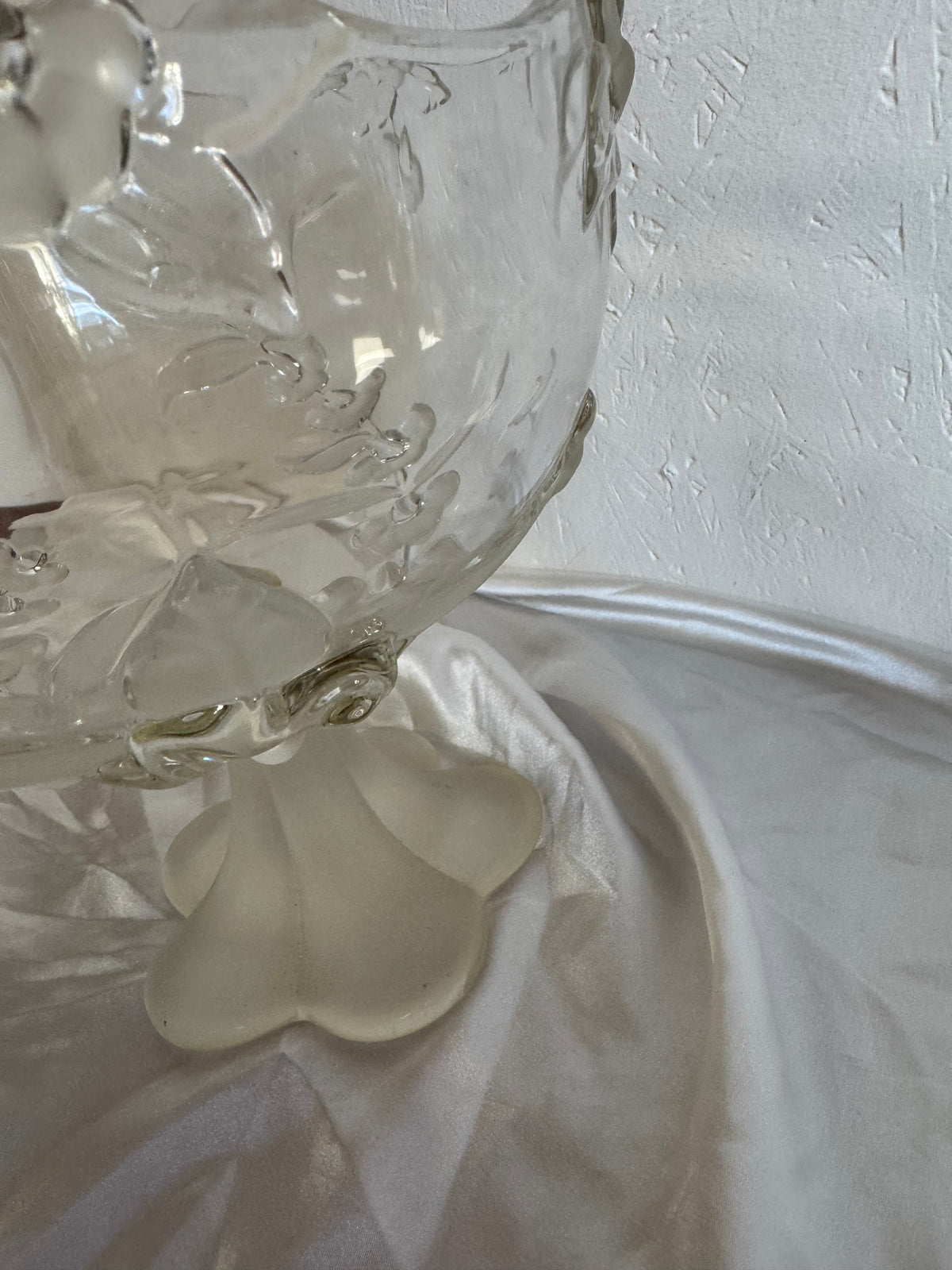 Compotier en cristal