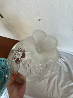 Compotier en cristal