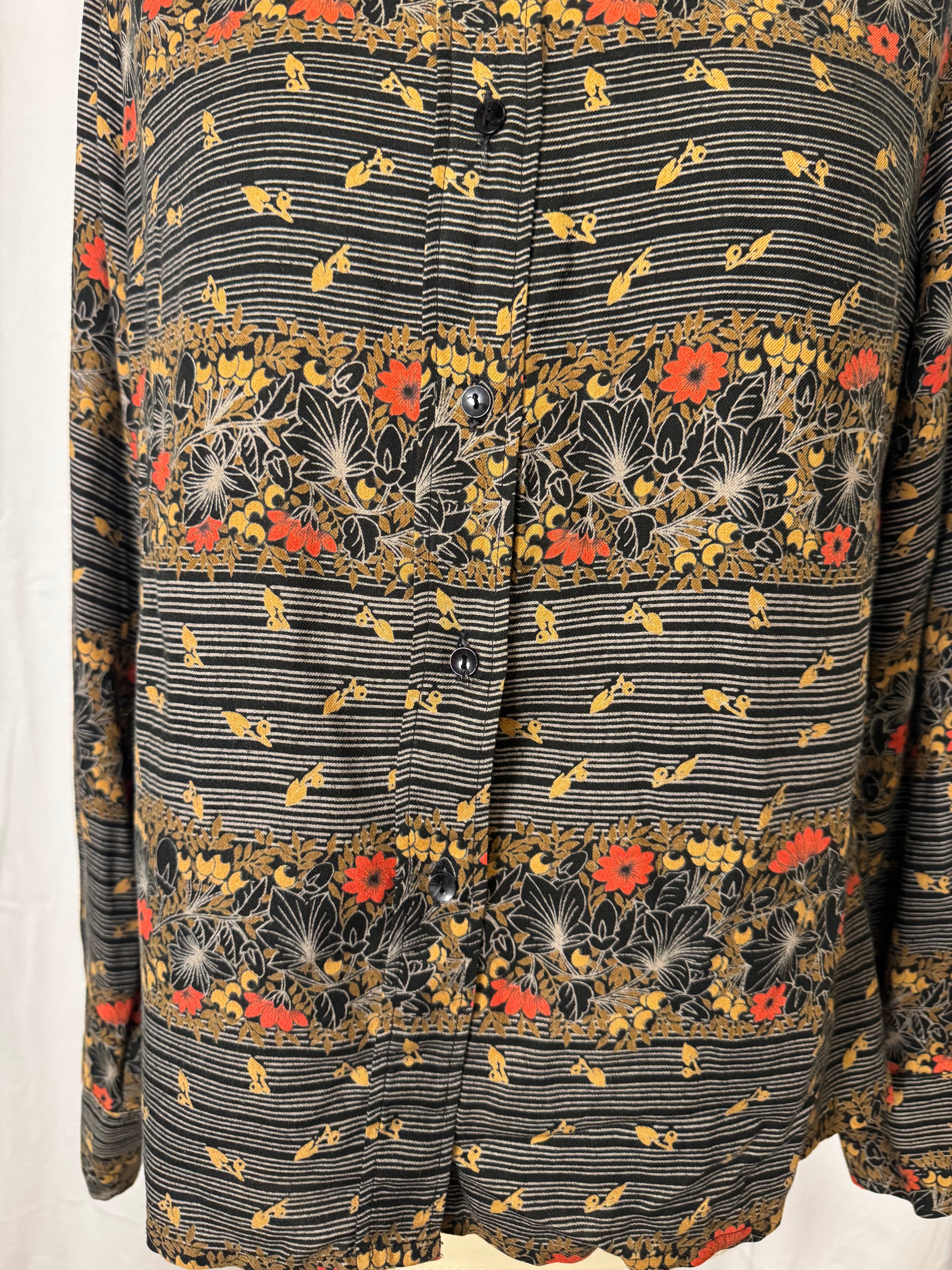 Chemise à motifs 70s