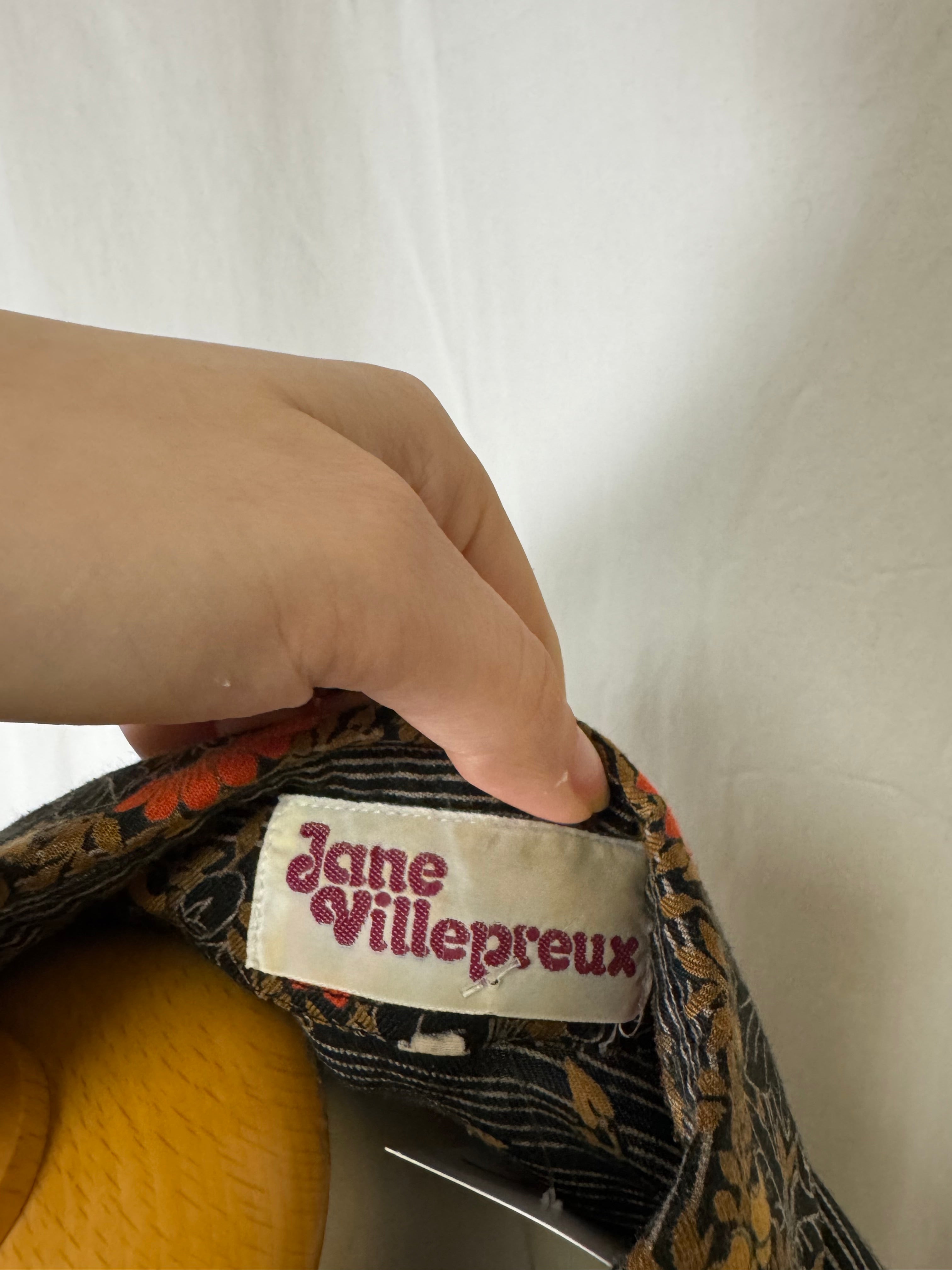 Chemise à motifs 70s