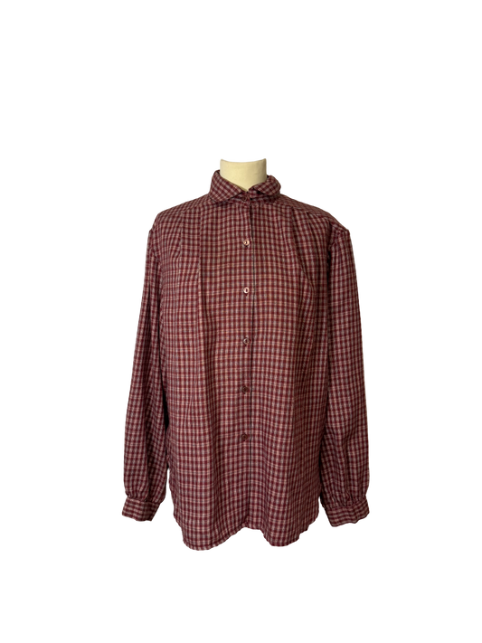 Chemise à carreaux