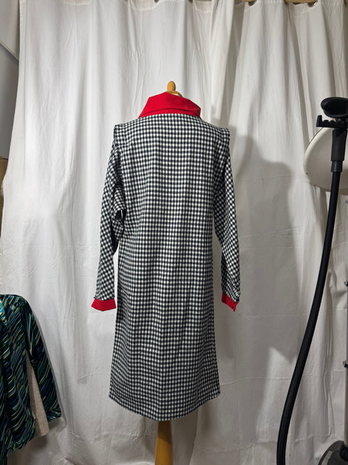 Robe à carreaux