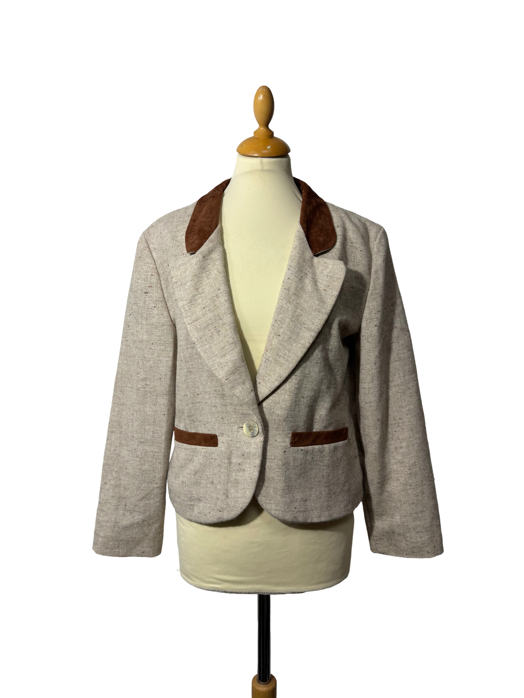 Veste courte beige