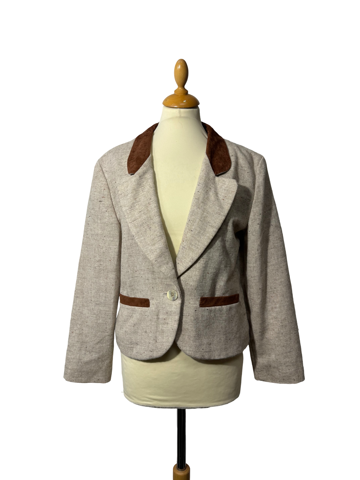 Veste courte beige