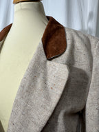 Veste courte beige