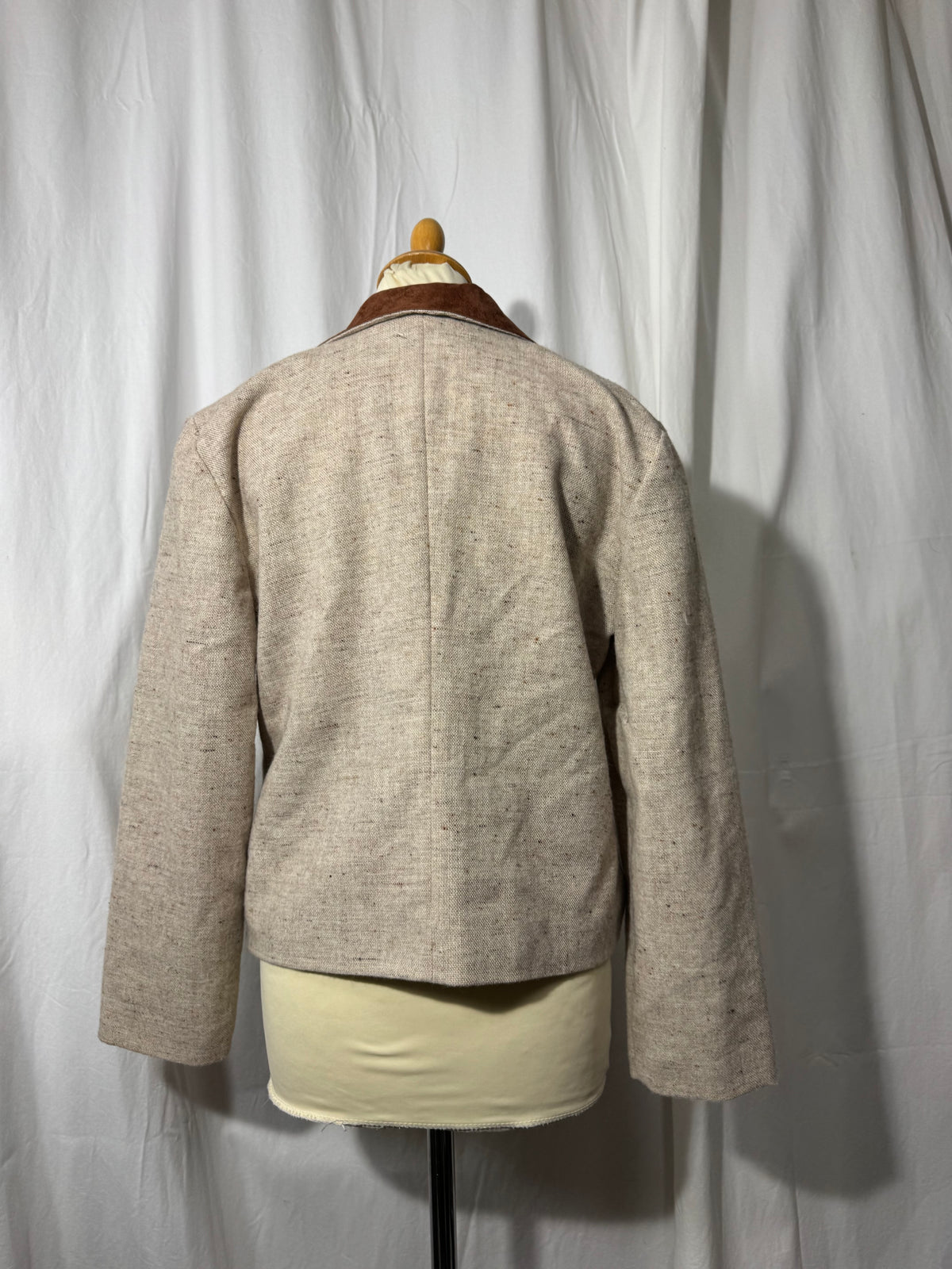 Veste courte beige