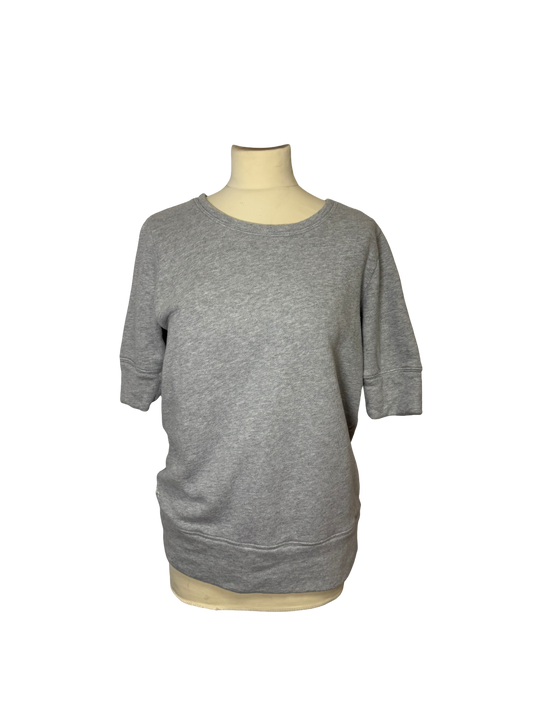 Sweat gris Lacoste
