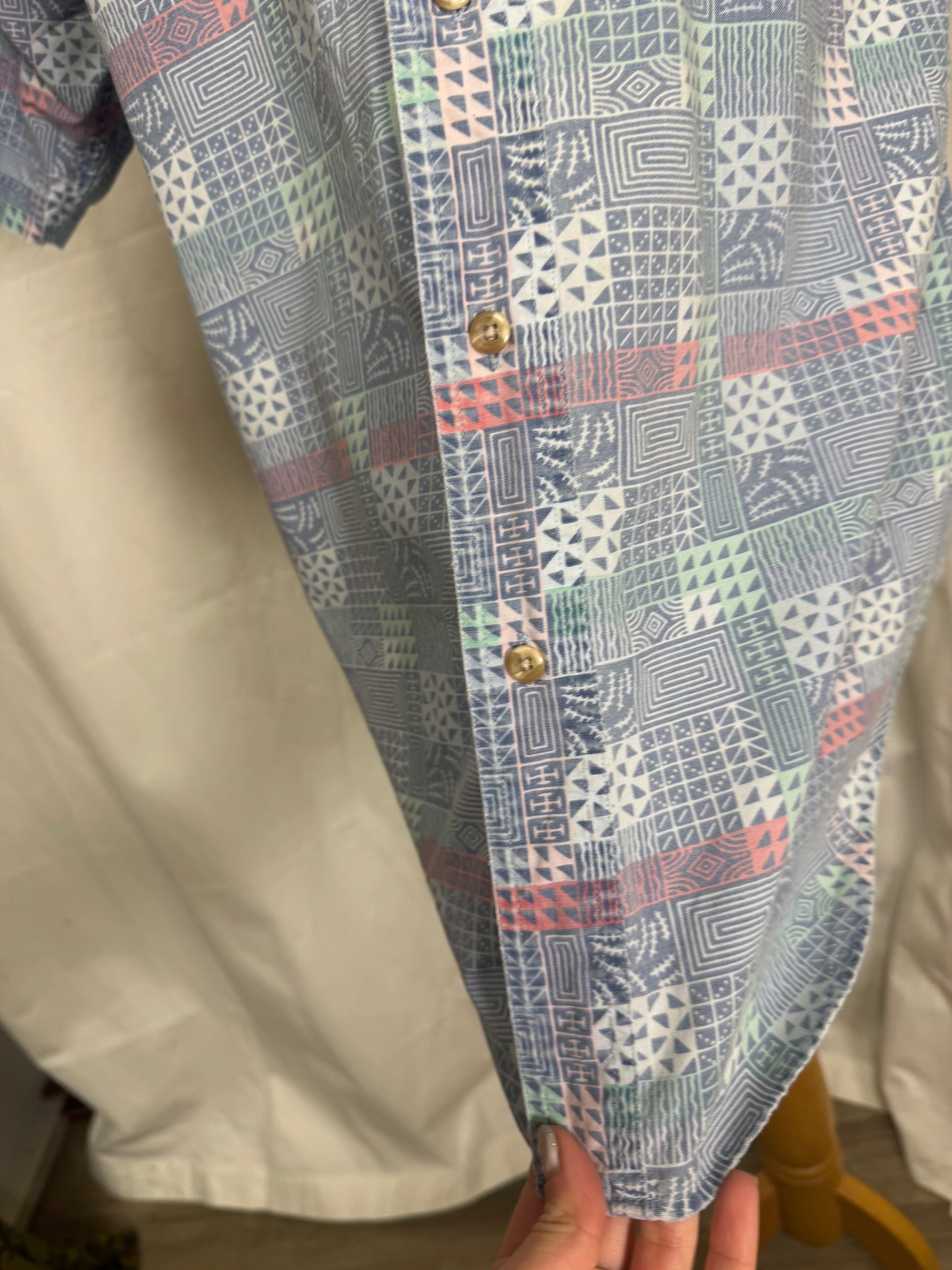 Chemise à motifs 90s